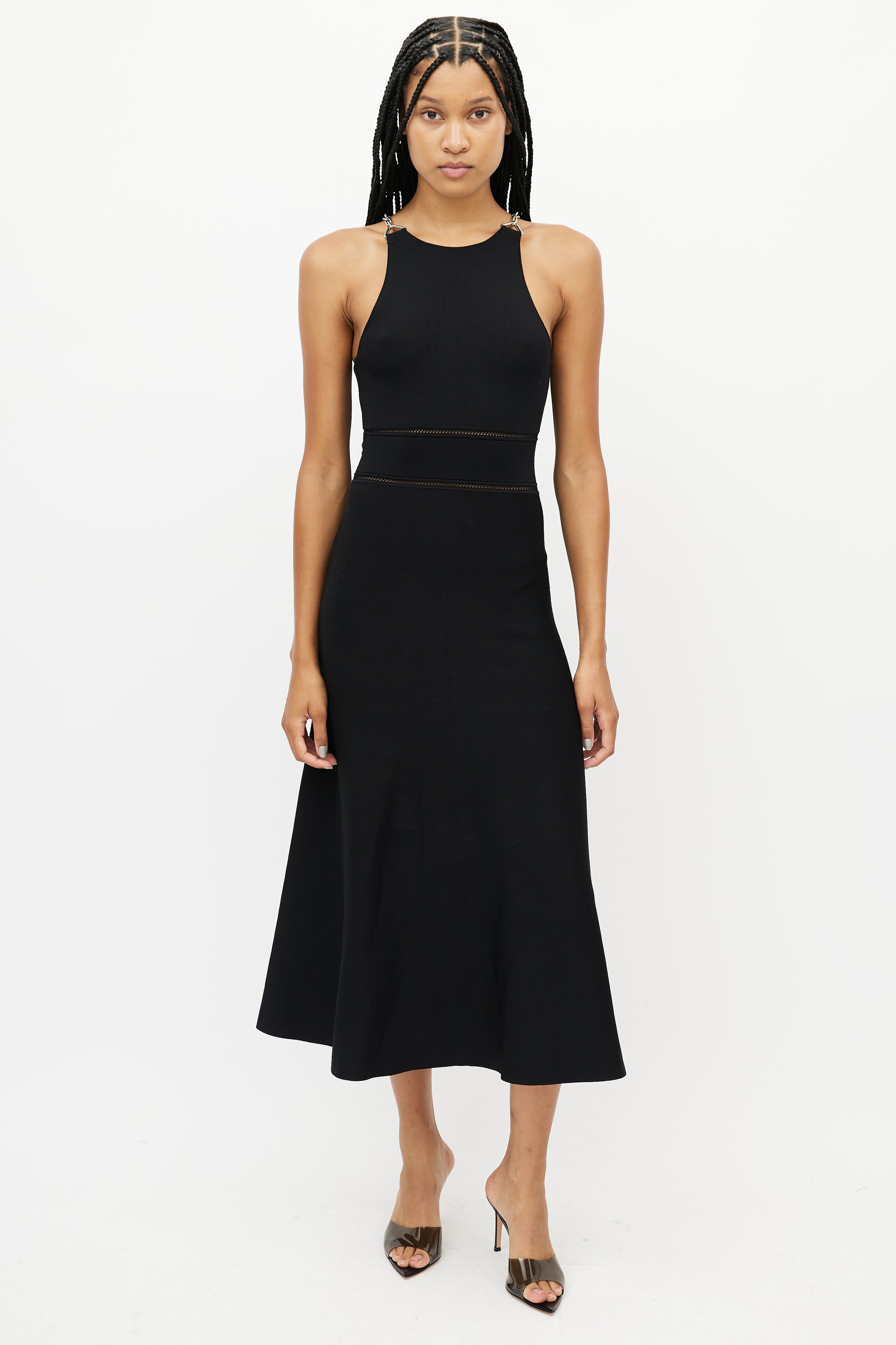 Alexander Wang // Black & Silver Chain Dress VSP Consignment Alexander Wang // Black & Silver Chain Dress VSP Consignment