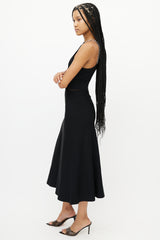Alexander Wang Black & Silver Chain Dress