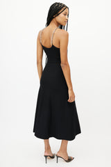 Alexander Wang Black & Silver Chain Dress