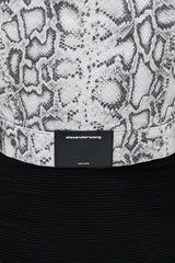 Alexander Wang Black & White Print Sleeveless Vest