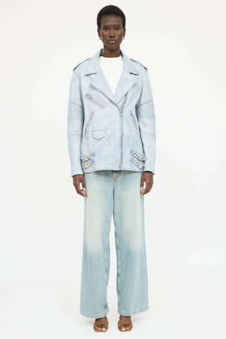 Alexander Wang Leather Moto Jacket