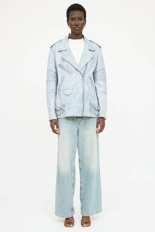 Alexander Wang Leather Moto Jacket