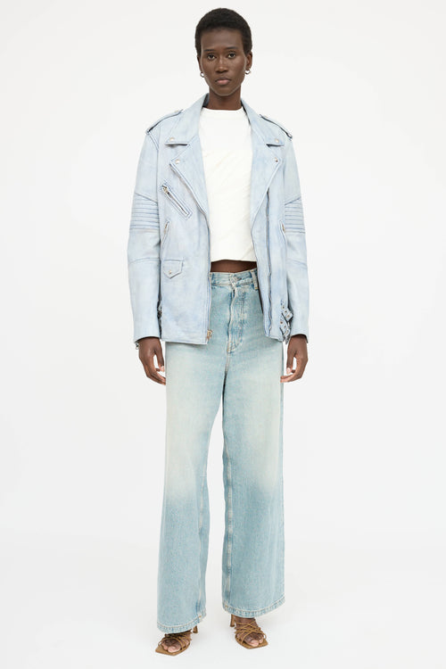 Alexander Wang Leather Moto Jacket