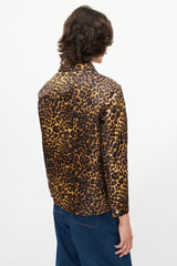 Alexander Wang Brown & Multicolour Print Coach Jacket