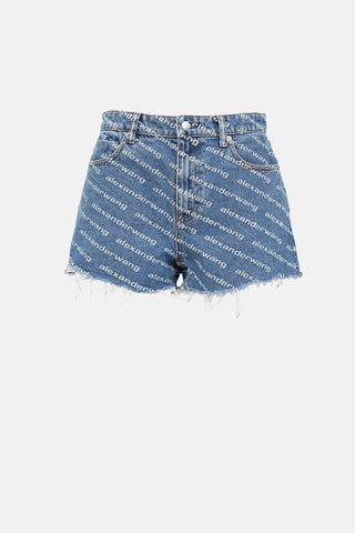 Alexander Wang Monogram Bite Shorts