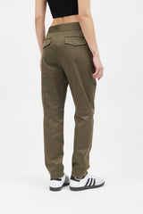 Alexander Wang Green & Silver Belt Cargo Pant