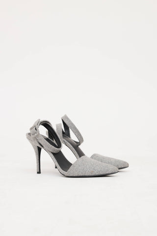 Alexander Wang Felt Lovisa Heel