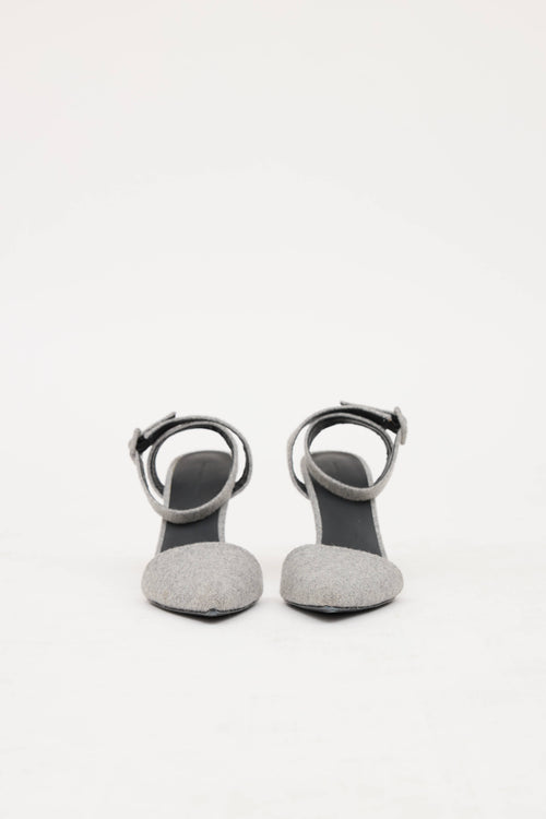 Alexander Wang Felt Lovisa Heel