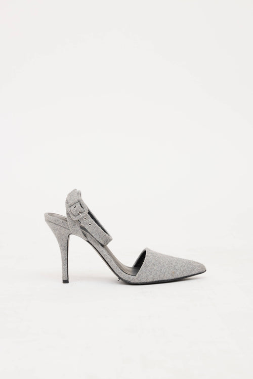 Alexander Wang Felt Lovisa Heel