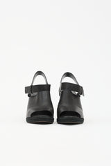 Alexander Wang Leather Espadrille Wedge Heel