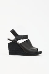 Alexander Wang Leather Espadrille Wedge Heel