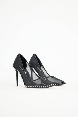 Alexander Wang Mesh Rie Pump