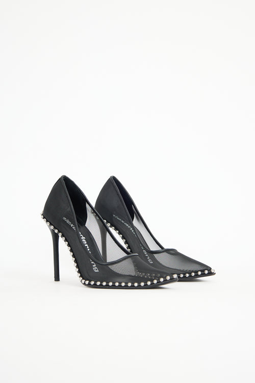 Alexander Wang Mesh Rie Pump