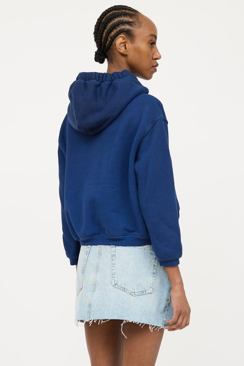 Alexander Wang Glitter Logo Hoodie