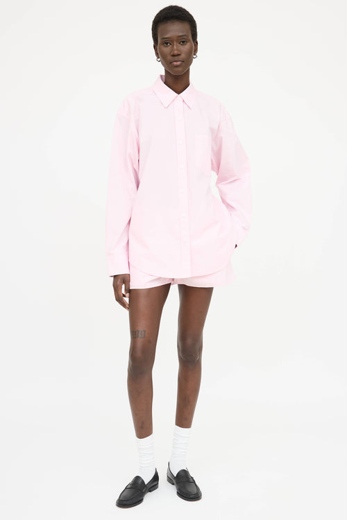 Alexander Wang Cotton Co-Ord Set