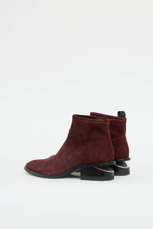 Alexander Wang Suede Kori  Boot