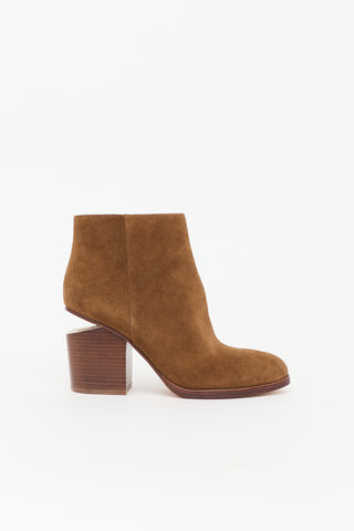 Alexander Wang Suede Gabi Ankle Boot