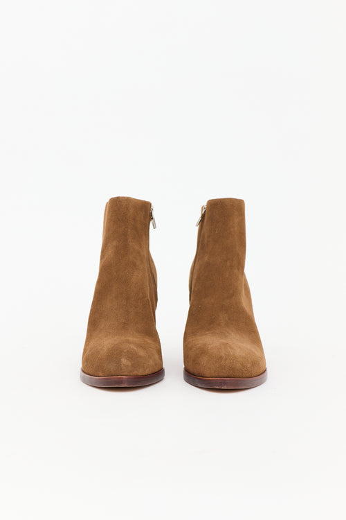 Alexander Wang Suede Gabi Ankle Boot