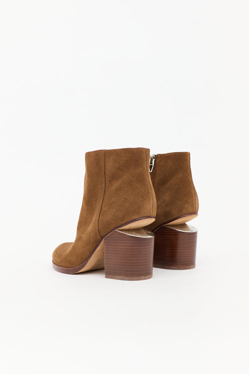 Alexander Wang Suede Gabi Ankle Boot