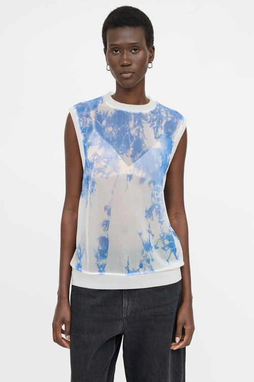 Alexander Wang Sheer Patterned Top