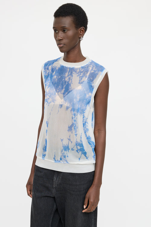 Alexander Wang Sheer Patterned Top