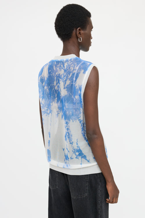 Alexander Wang Sheer Patterned Top