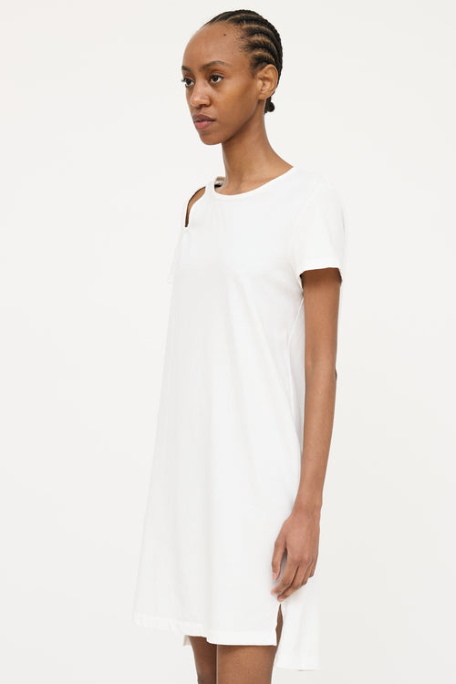 T by Alexander Wang Cut Out T-Shirt Dress