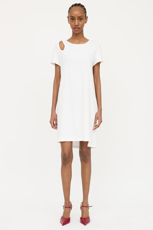 T by Alexander Wang Cut Out T-Shirt Dress