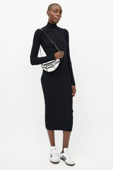 Alexander Wang White & Silver Leather Belt Bag