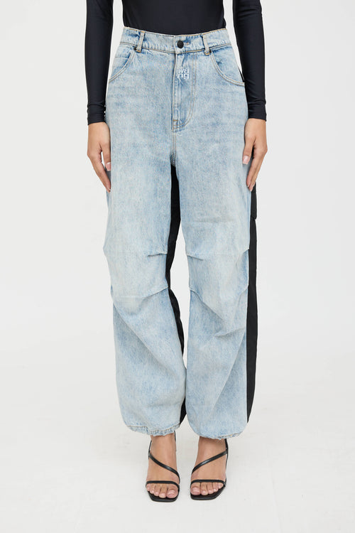 Alexander Wang Pack Mix Hybrid Cargo Jeans