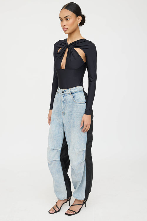 Alexander Wang Pack Mix Hybrid Cargo Jeans
