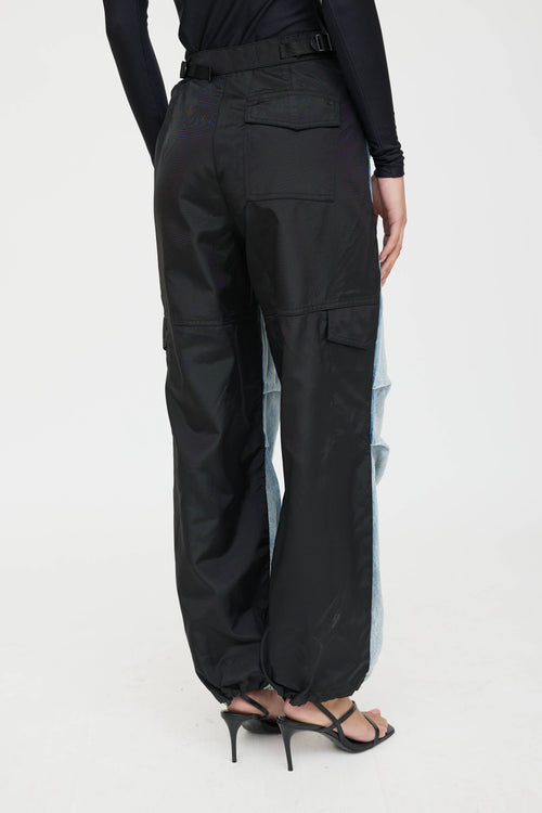Alexander Wang Pack Mix Hybrid Cargo Jeans