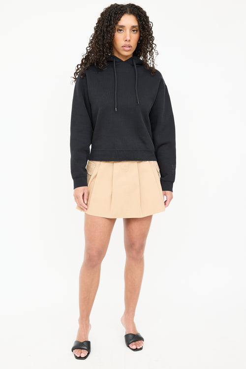 T by Alexander Wang Cropped Hoodie