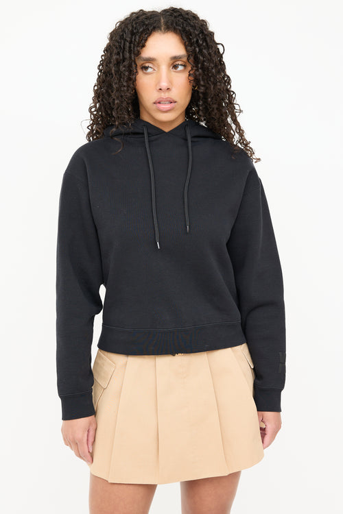 T by Alexander Wang Cropped Hoodie