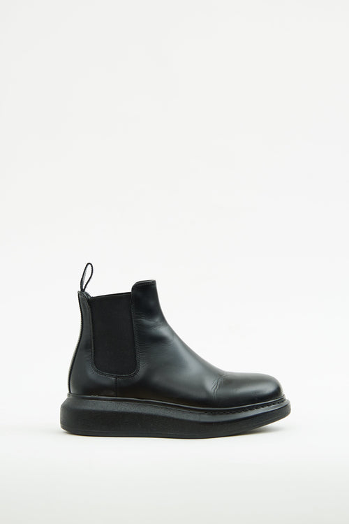 Alexander McQueen Black Hybrid Chelsea Boot