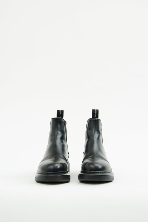 Alexander McQueen Black Hybrid Chelsea Boot