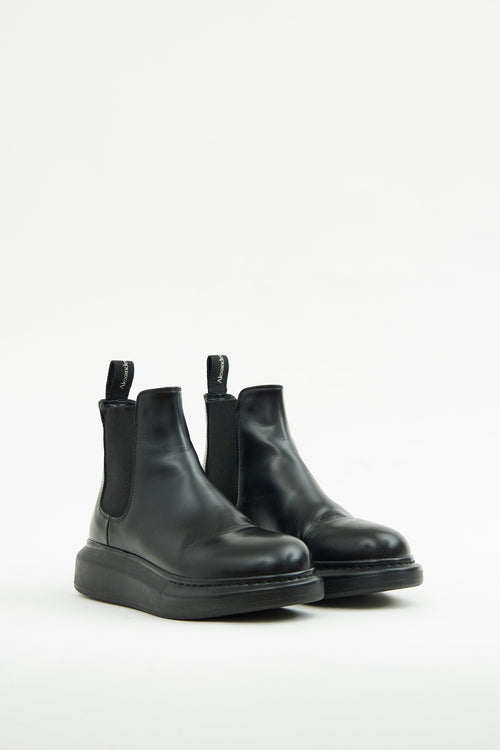 Alexander McQueen Black Hybrid Chelsea Boot