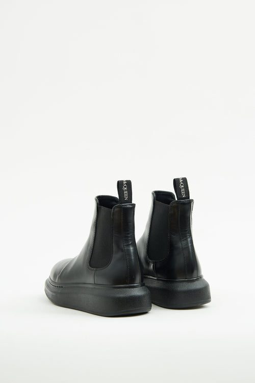 Alexander McQueen Black Hybrid Chelsea Boot