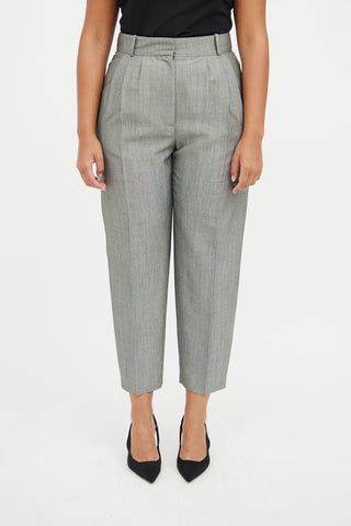 Alexander McQueen Grey Tapered Trouser