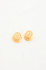 Alexander McQueen Skull Coin Cufflinks