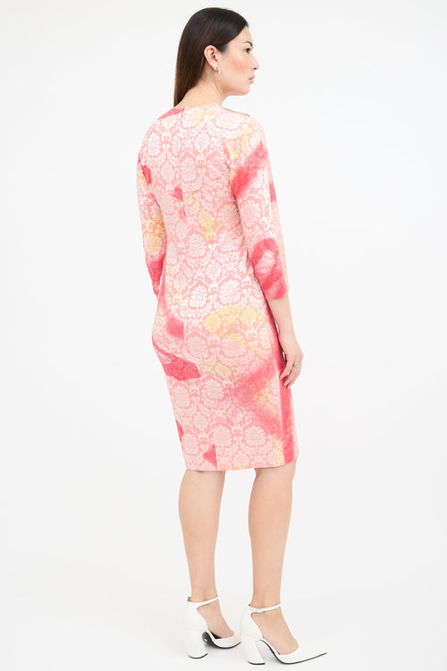 Alexander McQueen Vintage Damask Jacquard Dress