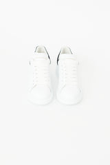 Alexander McQueen White Leather Oversized Sneaker