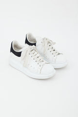 Alexander McQueen White & Black Oversized Sneaker