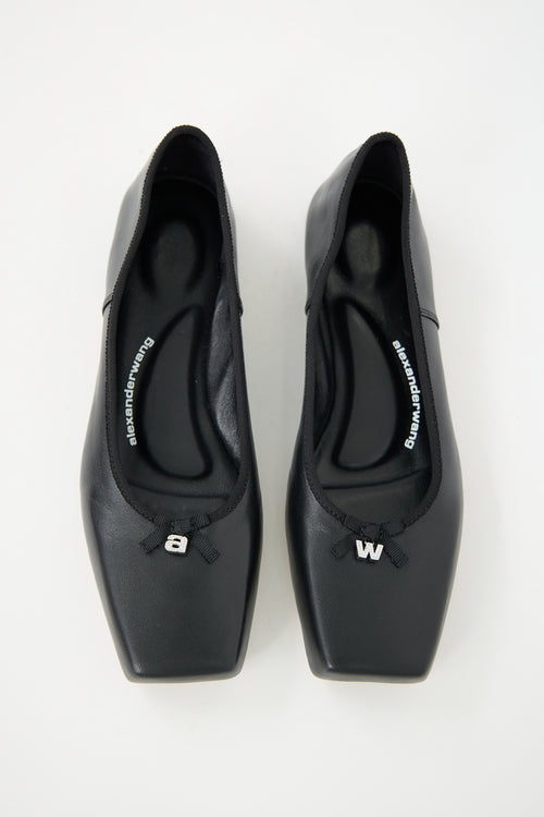 Alexander Wang Leather Billie Ballet Flat