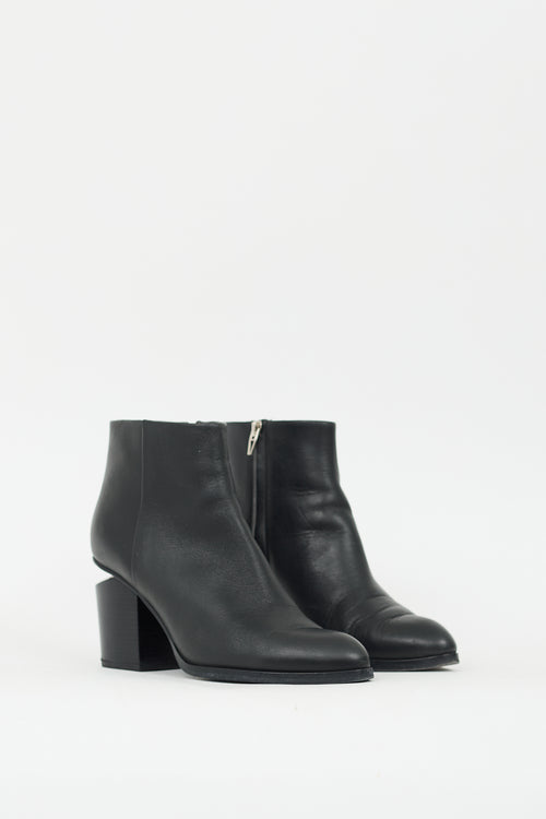 Alexander Wang Black Leather Gabi Boot