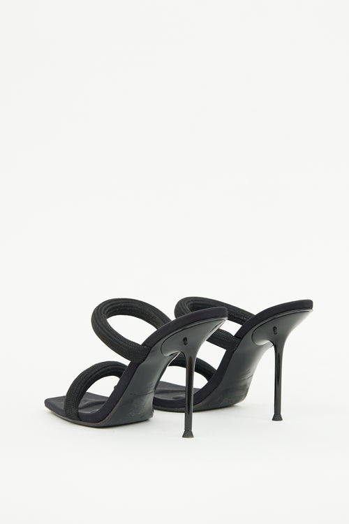 Alexander Wang Black Julie High Heel Sandal