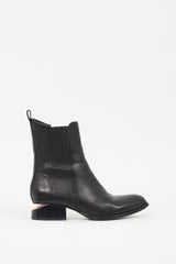 Alexander Wang Black Leather Anouck Chelsea Boot