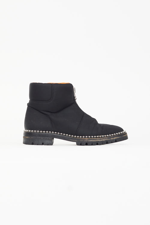 Alexander Wang Black Studded Cooper Ankle Boot