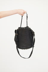 Alexander Wang Black Diego Bucket Bag