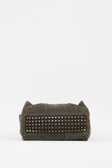 Alexander Wang Dark Grey Leather Rocco Studded Bag